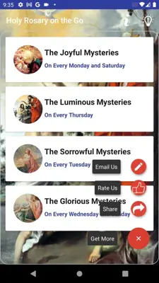 Holy Rosary on the Go android App screenshot 3